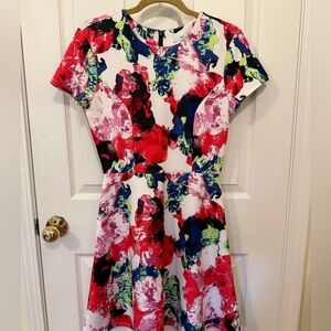 Milly Floral Skater Dress